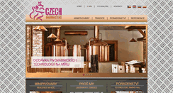 Desktop Screenshot of czechbrewmasters.com